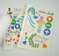 Kerzentattoos Taufe für große Kerzen Kerzentattoos Taufe für große Kerzen