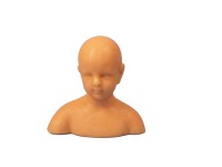 Wachspuppenkopf 9 cm Wachspuppenkopf 9 cm