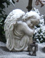 Wachsbild Engel Junge Wachsbild Engel Junge