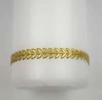 Wachsborte goldene Blätter Wachsborte goldene Blätter