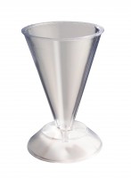 Kerzenform Kegel mit Fuss65 x 105 mm Kerzenform Kegel mit Fuss65 x 105 mm