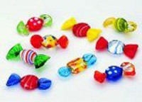 9 Glasbonbons, ca. 30 mm 9 Glasbonbons, ca. 30 mm