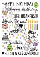 Kerzentattoos Geburtstag große Kerzen Kerzentattoos Geburtstag große Kerzen