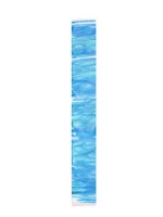 Wachsborte 24 x 3 cm, blau-türkis meliert Wachsborte 24 x 3 cm, blau-türkis meliert