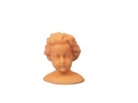 Wachspuppenkopf 10 cm Wachspuppenkopf 10 cm