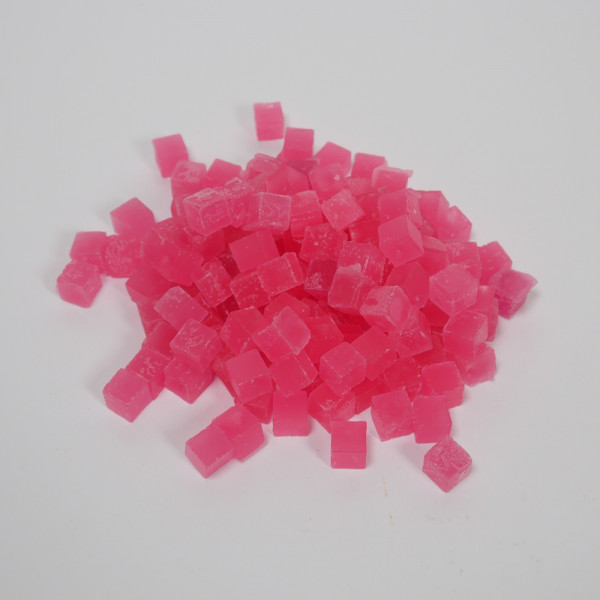 Wachswürfel rosa 200 g zum Kerzen gießen