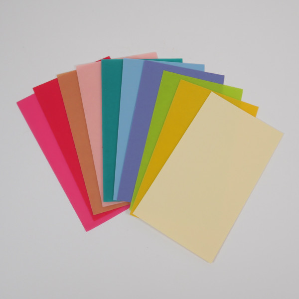 Wachsplatten Set in Pastellfarben