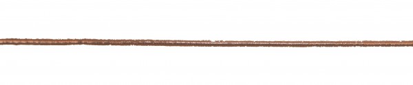 Wachsstreifen kupfer rund, 2 mm, 23 cm