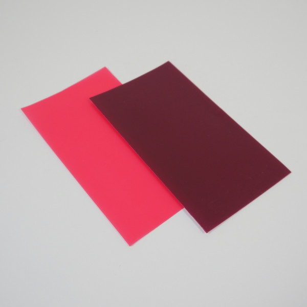 Wachsplatten 2er Set pink und brombeer