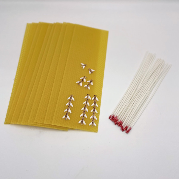 Bienenwachsplatten Bastelset groß