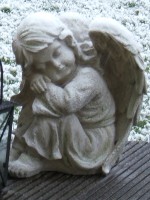 Wachsbild Engel Mädchen Wachsbild Engel Mädchen