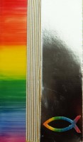 Wachsverzierset Regenbogenfisch - Komplettset Wachsverzierset Regenbogenfisch - Komplettset