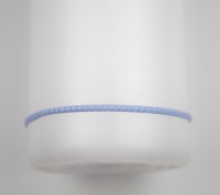Wachsstreifen Perlen hellblau 2 mm Wachsstreifen Perlen hellblau 2 mm