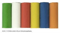 Plastilin 40 Rollen je 60 g, 6 Farben, Display Plastilin 40 Rollen je 60 g, 6 Farben, Display