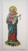 Wachsbild Maria mit Jesus Wachsbild Maria mit Jesus